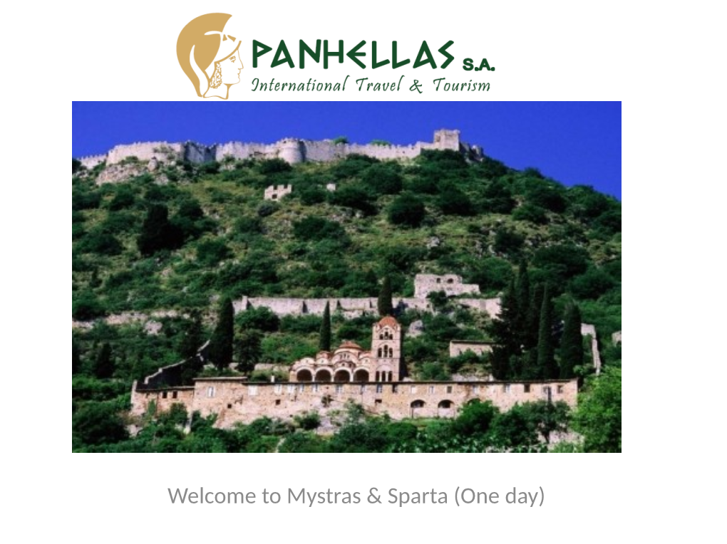 Mystras & Sparta