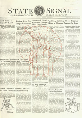 The Signal, Vol. 63, No. 6 (December 23, 1948)
