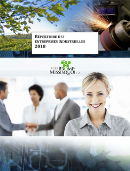 Répertoire Des Entreprises Industrielles - 2018