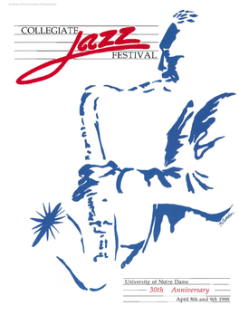 Notre Dame Collegiate Jazz Festival Program, 1988