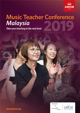 Music Teacher Conference Malaysia Take Your Teaching to the Next Level 2019