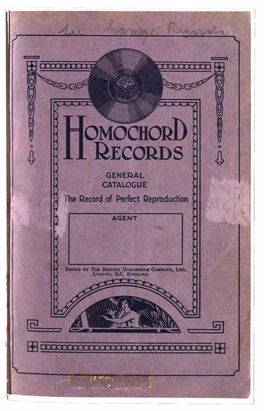 The Record of Perfect Reproduction