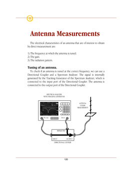 Antenna Measurements