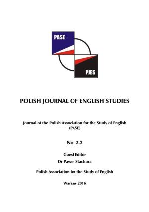 Polish Journal of English Studies