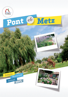 Pont De Metz - MG.Indd 1 16/04/2015 11:10 Pont De Metz - MG.Indd 2 16/04/2015 11:10 Sommaire