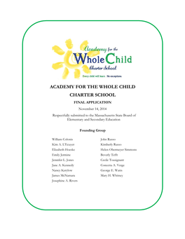 Academy for the Whole Child Charter School