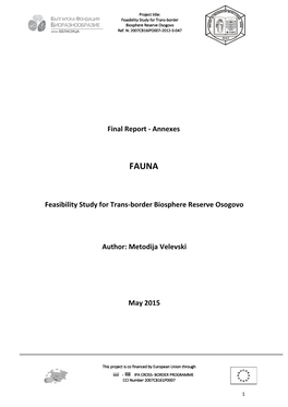 Final Report - Annexes