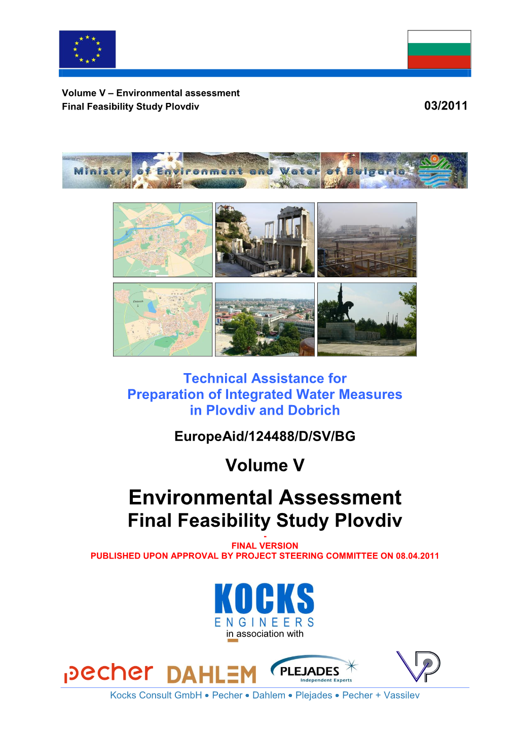 Environmental Assessment Final Feasibility Study Plovdiv 03/2011 04/2010