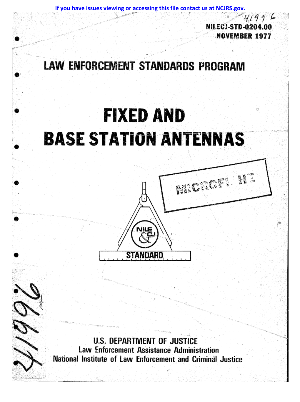 Fixed and BASE STATION ANTENNAS
