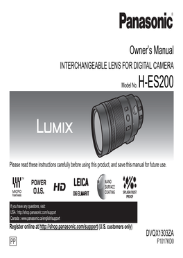 Interchangeable Lens for Digital Camera