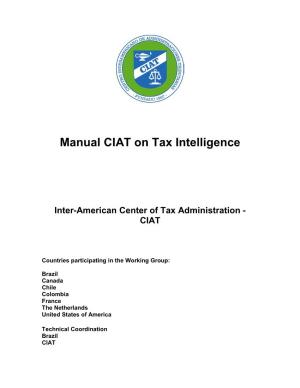 Manual CIAT on Tax Intelligence