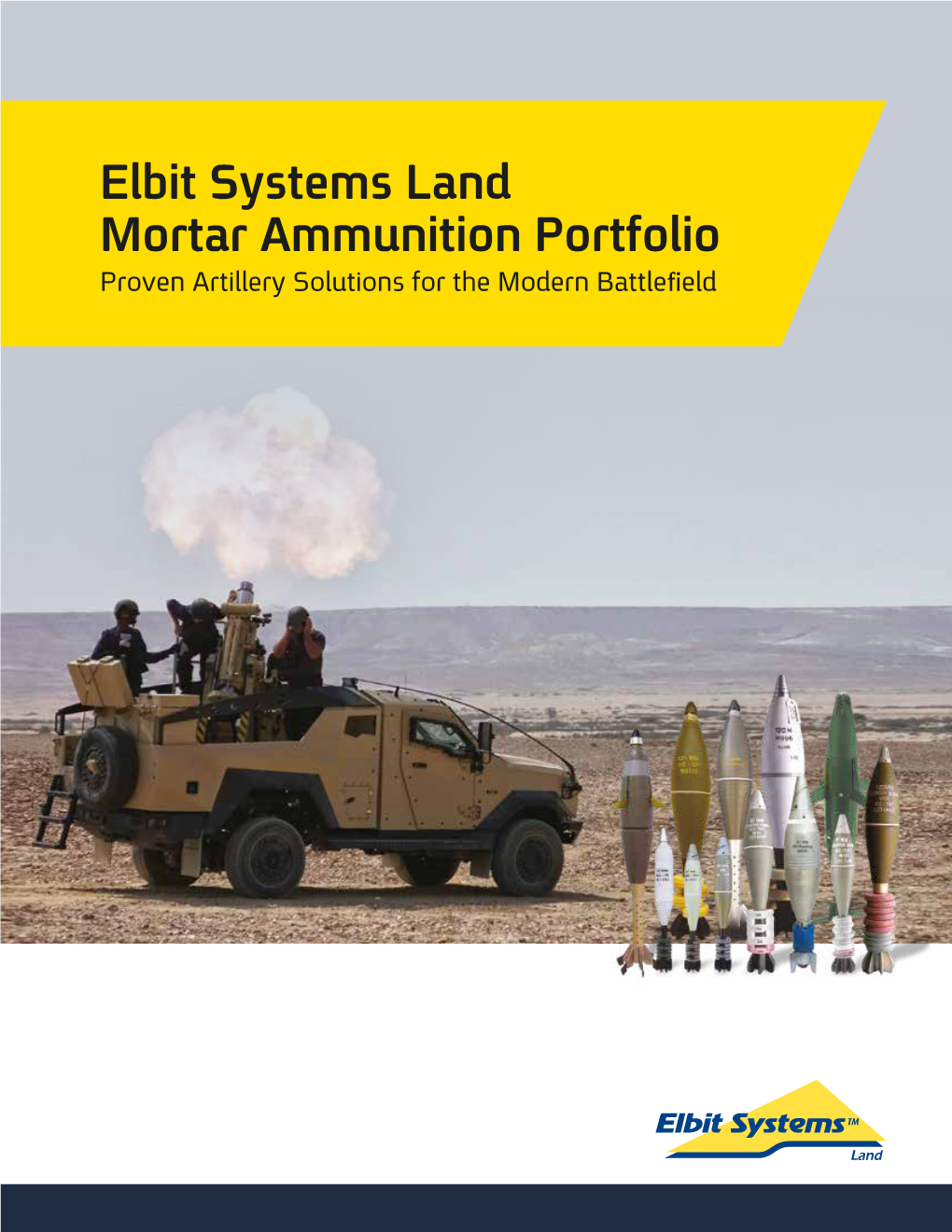 Elbit Systems Land Mortar Ammunition Portfolio