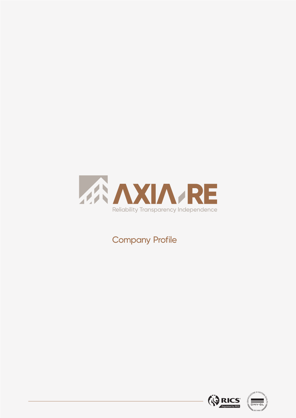 Company Profile Axia.RE, You’Re in Good Hands