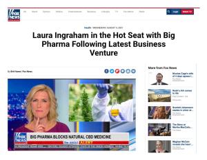 Laura Ingraham in the Hot Seat with Big Pharma Following Latest Business Venture