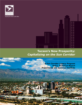 Tucson's New Prosperity: Capitalizing on the Sun Corridor