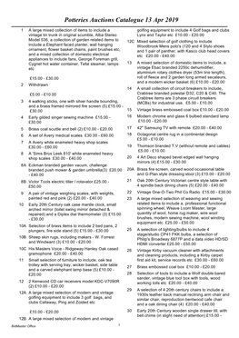 Potteries Auctions Catalogue 13 Apr 2019