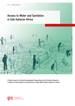 Access to Water and Sanitation in Sub-Saharan Africa