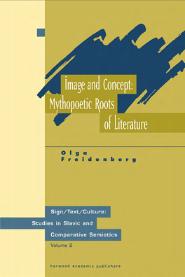 Image and Concept: Mythopoetic Roots of Literature