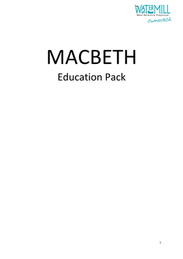 MACBETH Education Pack