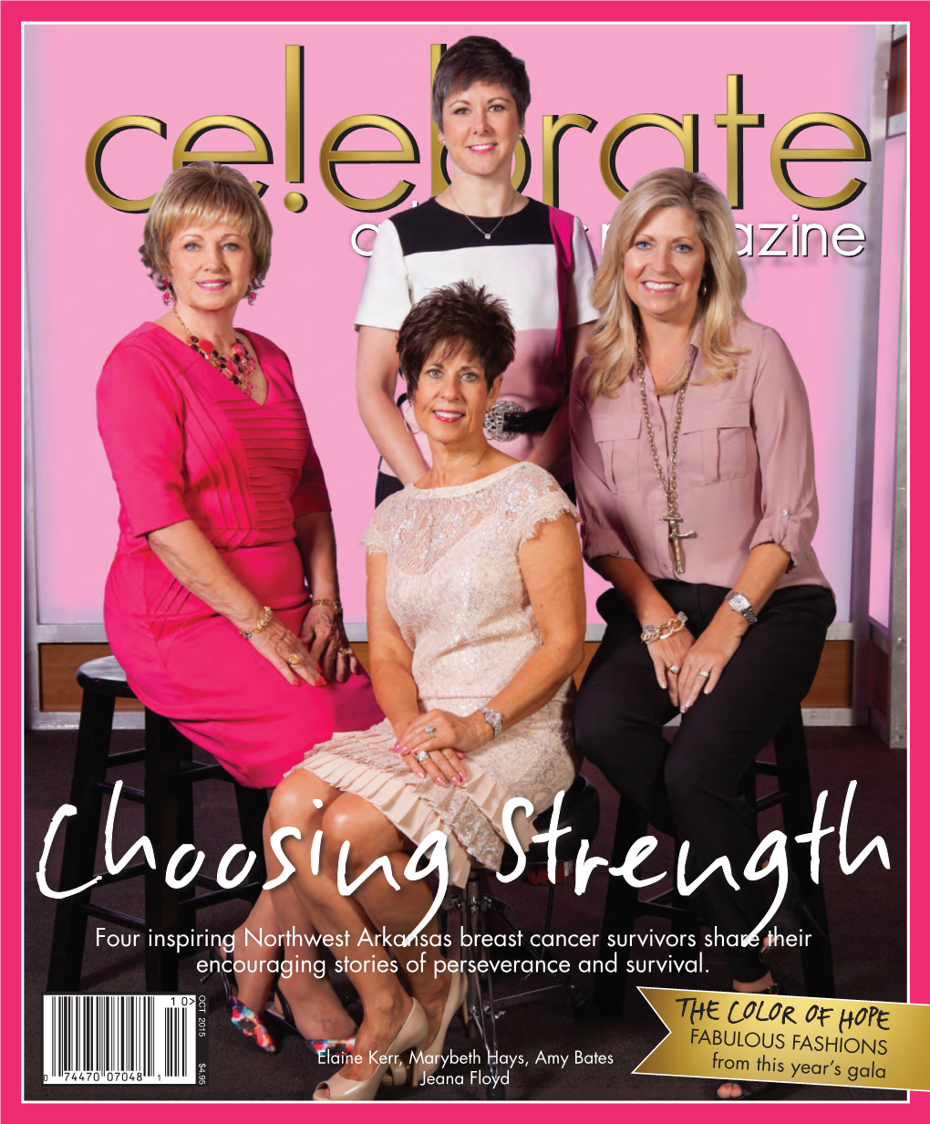 Four Inspiring Northwest Arkansas Breast Cancer Survivors Share Their CELEBRATE COVER STORY