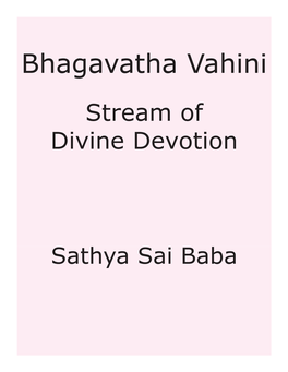 Bhagavatha Vahini