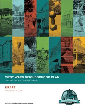 Draft West Ward Neighborhood Plan | 2 Acknowledgments