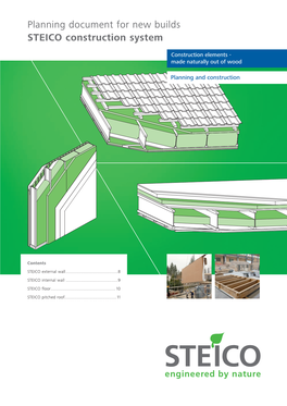 Planning Document for New Builds STEICO Construction System