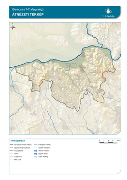 1-7 Gerecse Alegység Térképei