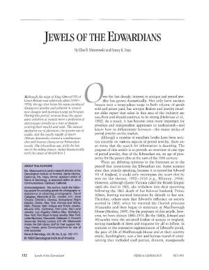 JEWELS of the EDWARDIANS by Elise B