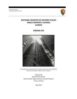 National Register of Historic Places Single Property Listings Illinois