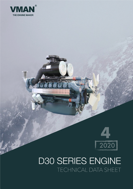 1. D30(V16) Engine Technical Documentation-2020
