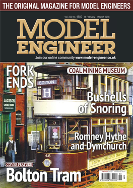 The Original Magazine for Model Engineers