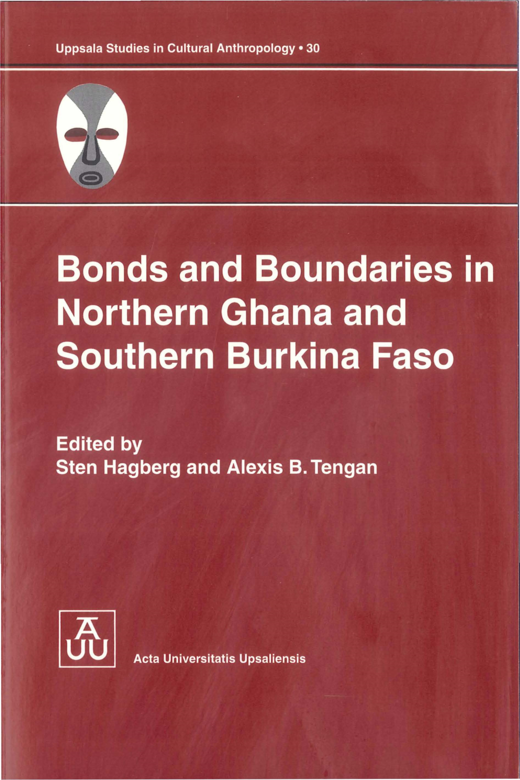 Onds and Boundaries in Orthern Ghana and Southern Burkina Faso