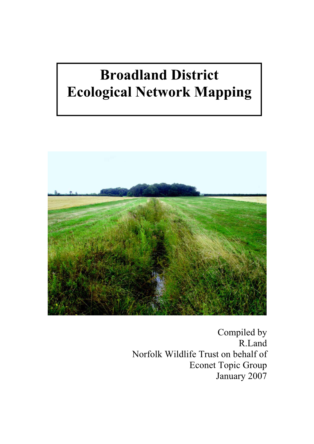 Broadland District Ecological Network Mapping