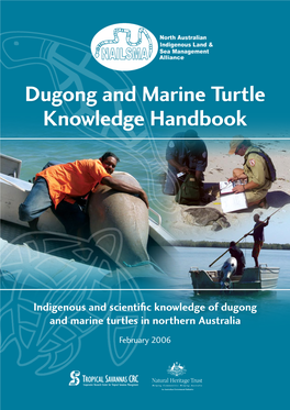 Dugong and Marine Turtle Management Project Workshop in Darwin in February 2005