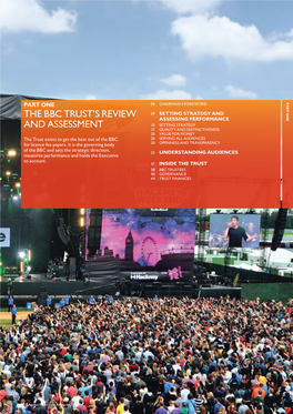 BBC Trust's Review and Assessment for 2012/13
