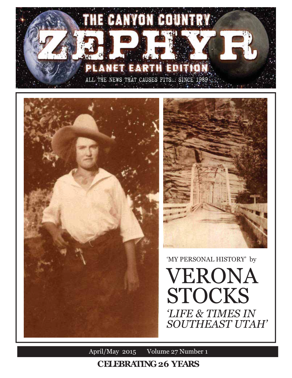 Verona Stocks ‘Life & Times in Southeast Utah’