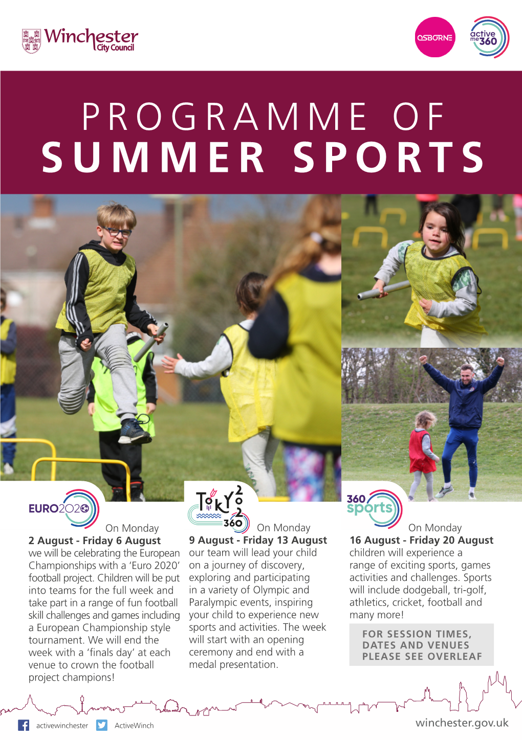 Summer Sports Programme in Your Local Area