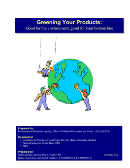 Greening Your Products: Good for the Environment, Good for Your Bottom Line