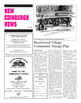 Beechwood Village Community Design Plan