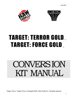 Target: Terror Gold Target