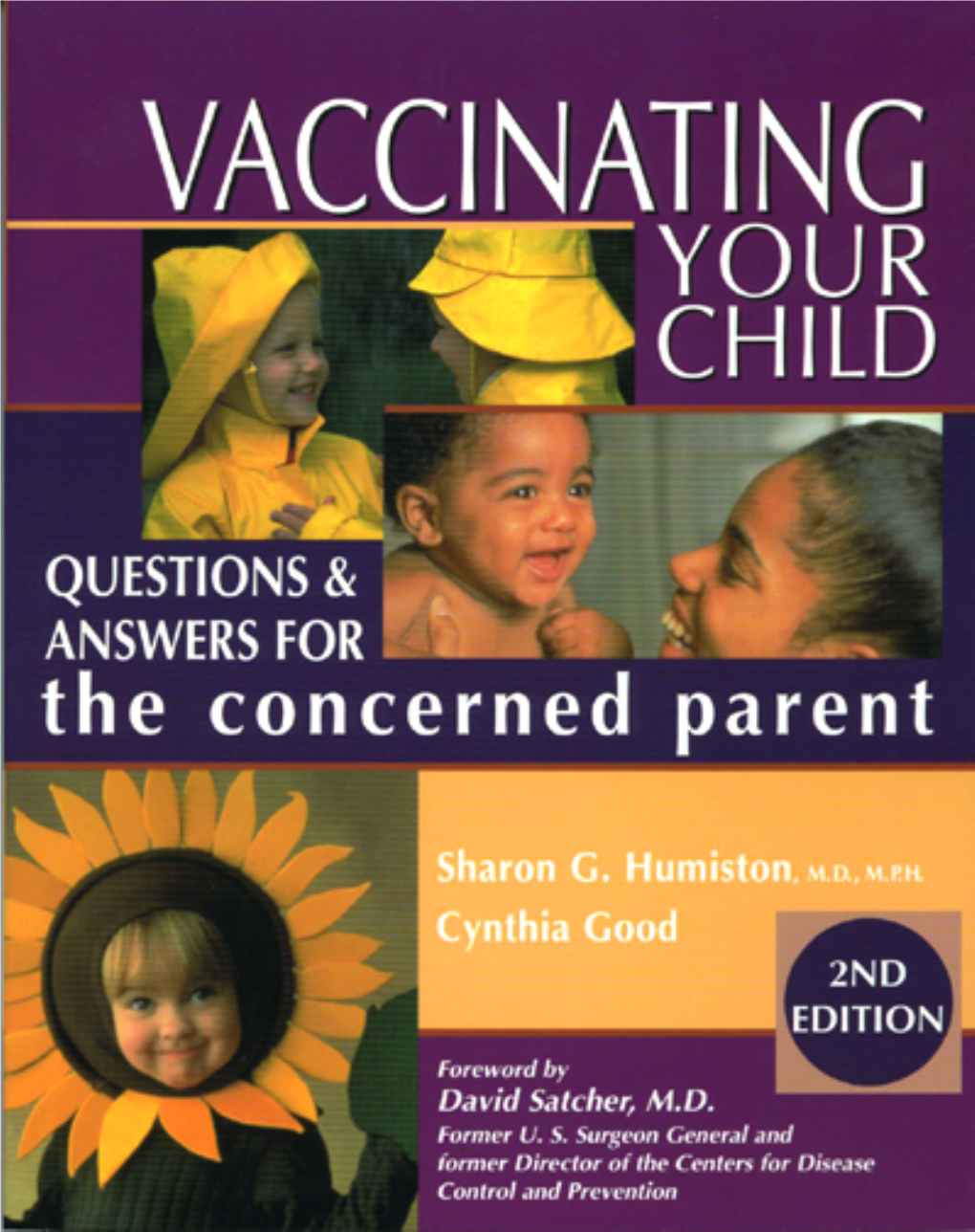 Your Child : Questions and Answers for the Concerned Parent / Sharon Humiston and Cynthia Good—2Nd Ed P