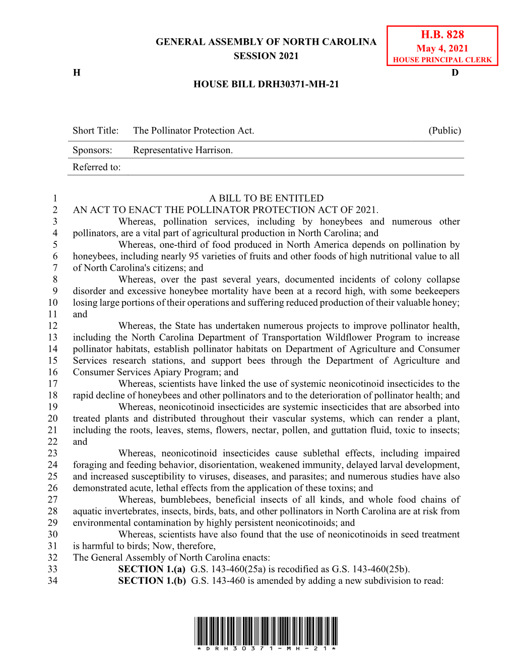 House Bill Drh30371-Mh-21