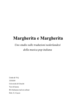 Margherita E Margherita