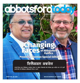 The of Abbotsford Politics Provincial Election