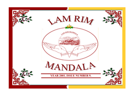 Lam Rim Mandala