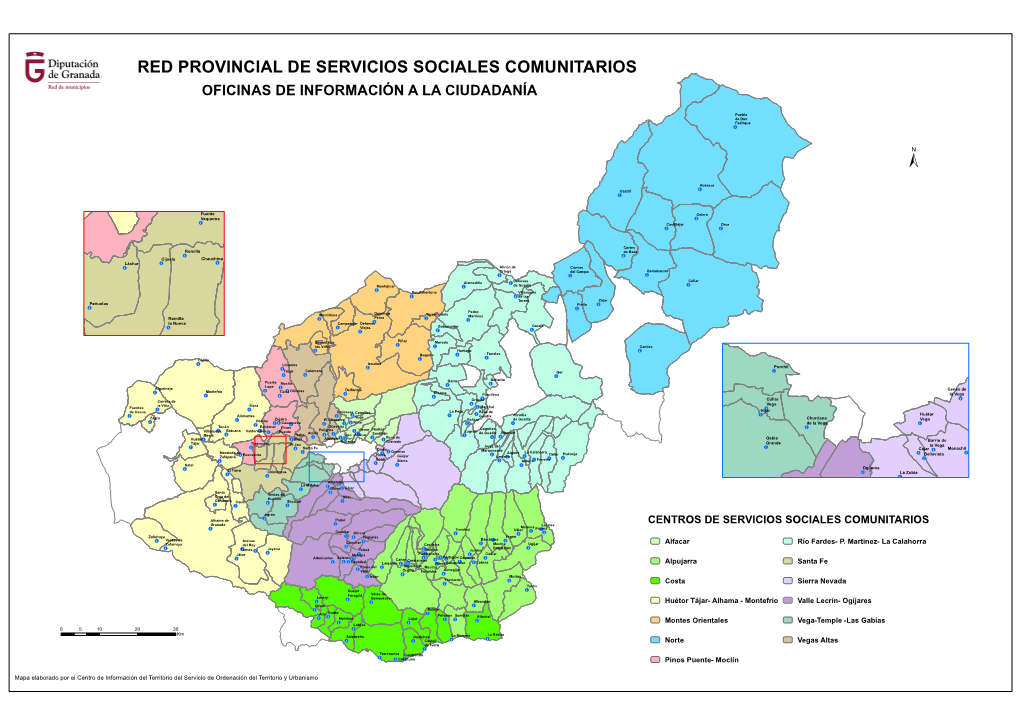 Red Provincial De Servicios Sociales Comunitarios Oficinas De Información a La Ciudadanía