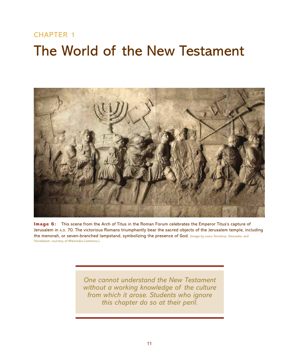 The World of the New Testament