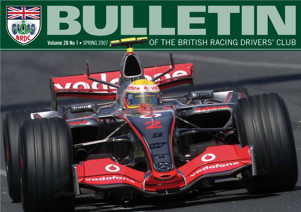 BRDC Bulletin Spring 2007