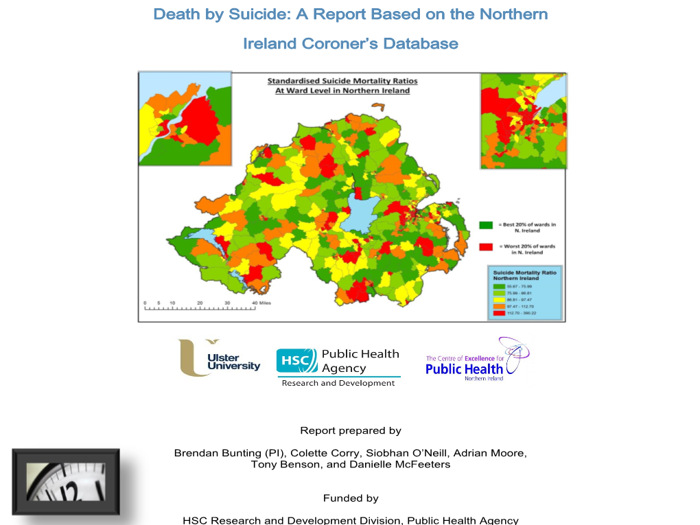 Death by Suicide: a Report Based on the Northern